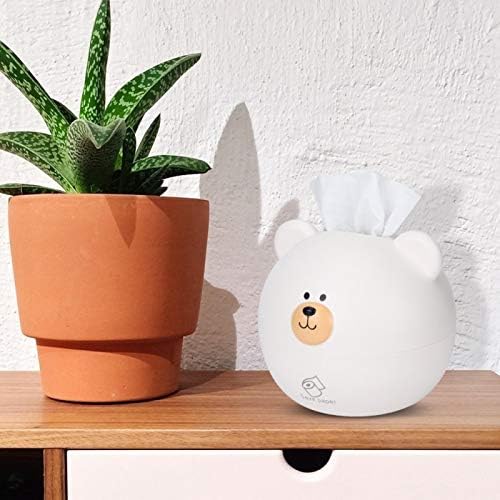 Cute Cartoon Bear Tissue Holder for Kids Room Decor