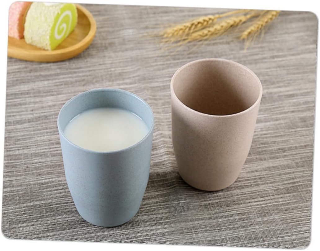 Hoement Bathroom Tooth Rinsing Mug Wheat Stem Design