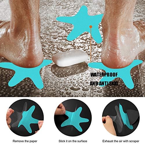 Secopad Anti-Slip Shower Stickers 24PCS Blue