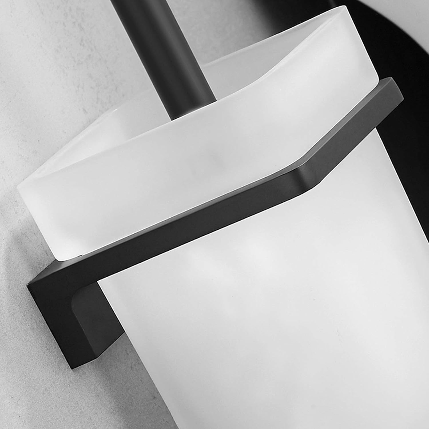 YQBUER Toilet Brush Holder Set with Deep Cleaning Brush