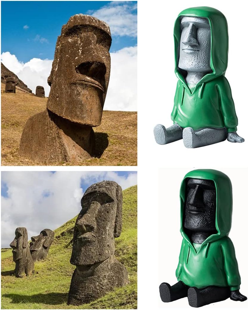 Easter Island Moai Statue Phone Holder