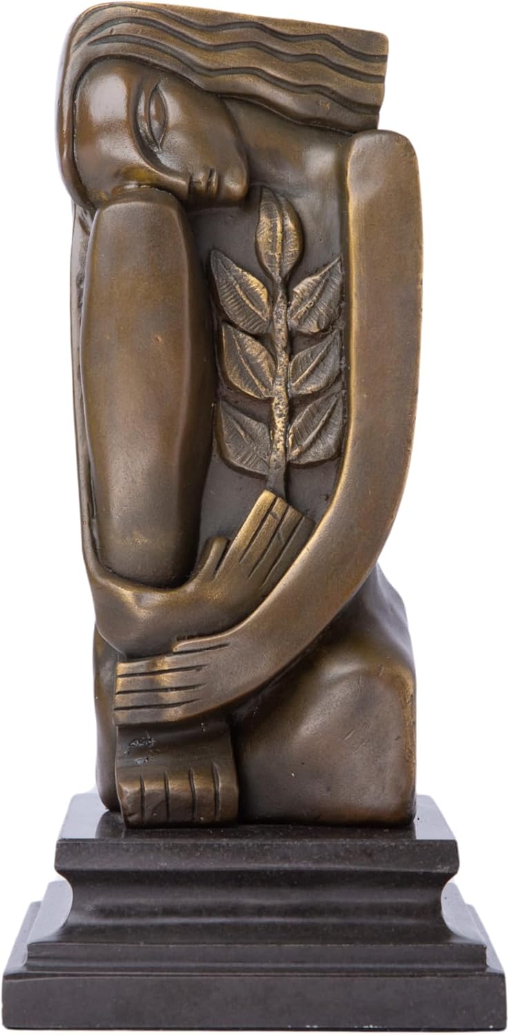 YouFine 98 Signed Dal Bronze Sculpture Limited Edition Collectible Art