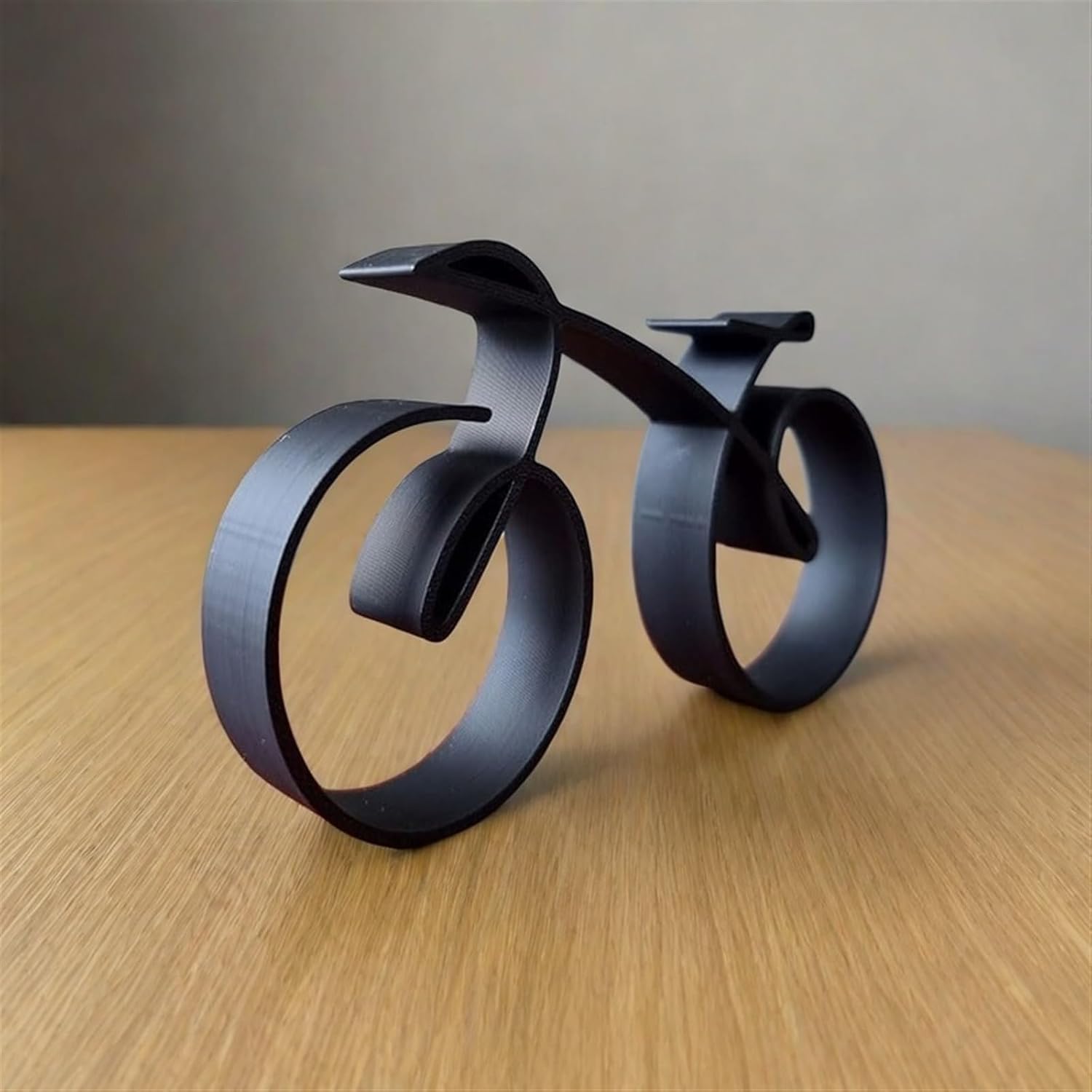 Minimalistic Bicycle Wire Sculpture Wall Art