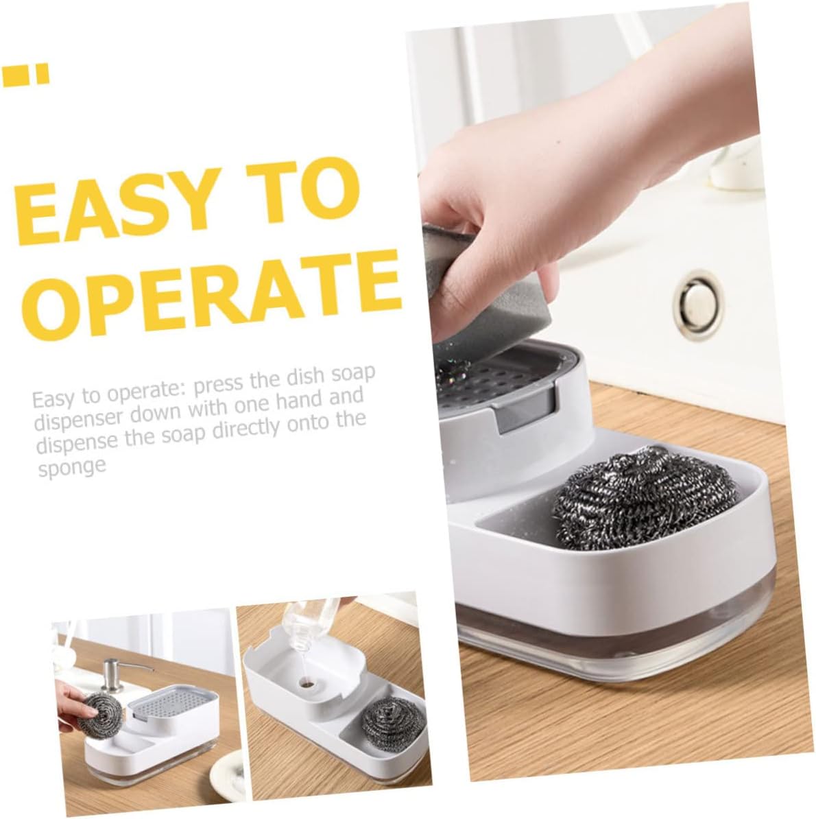 RORPOIR Unbreakable Foam Soap Dispenser
