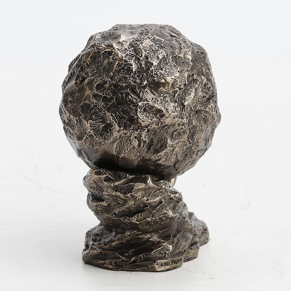 Veronese Design 4 38 Inch Sisyphus Rolling Boulder Figurine
