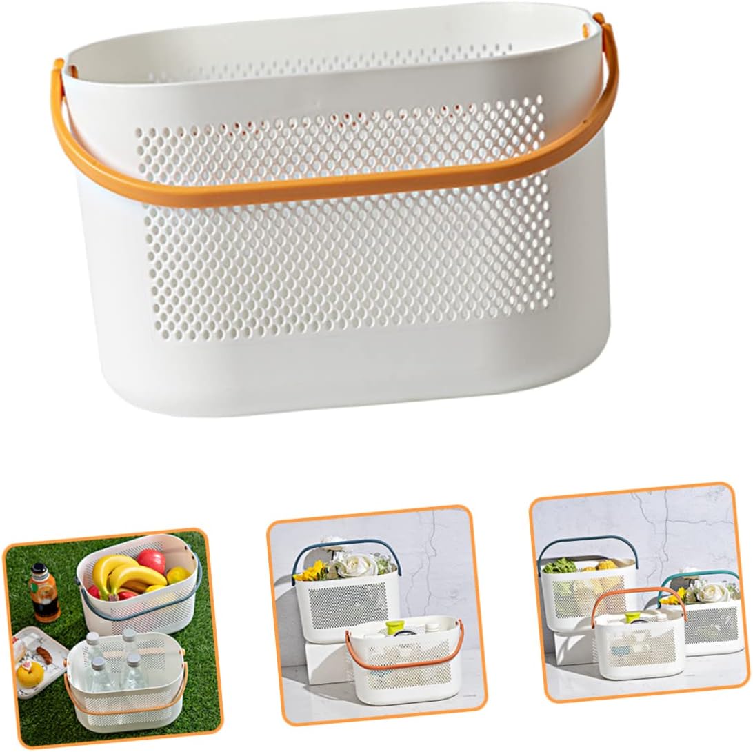GLEAVI Portable Shower Basket with Handles 1