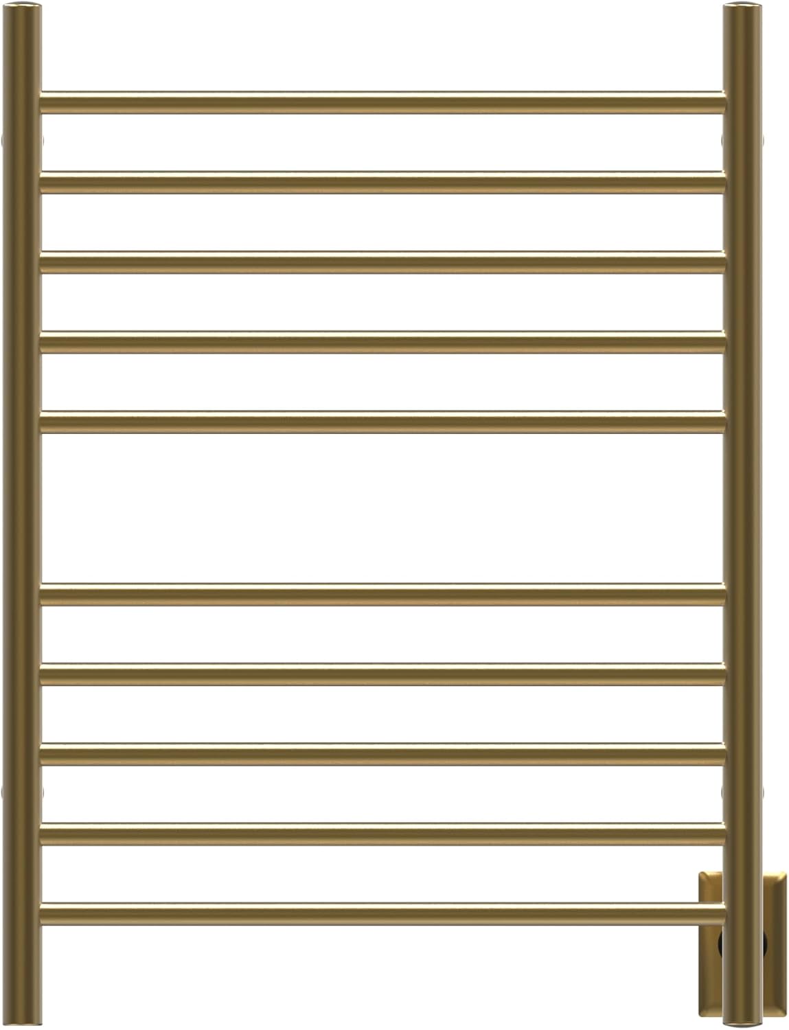 Amba RWH-SSB Satin Brass Towel Warmer 10 Bar Combo