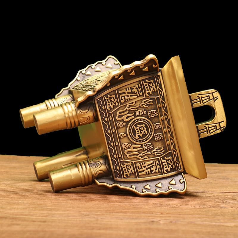 Usoway Antique Copper Ritual Vessel Collectible Figurine