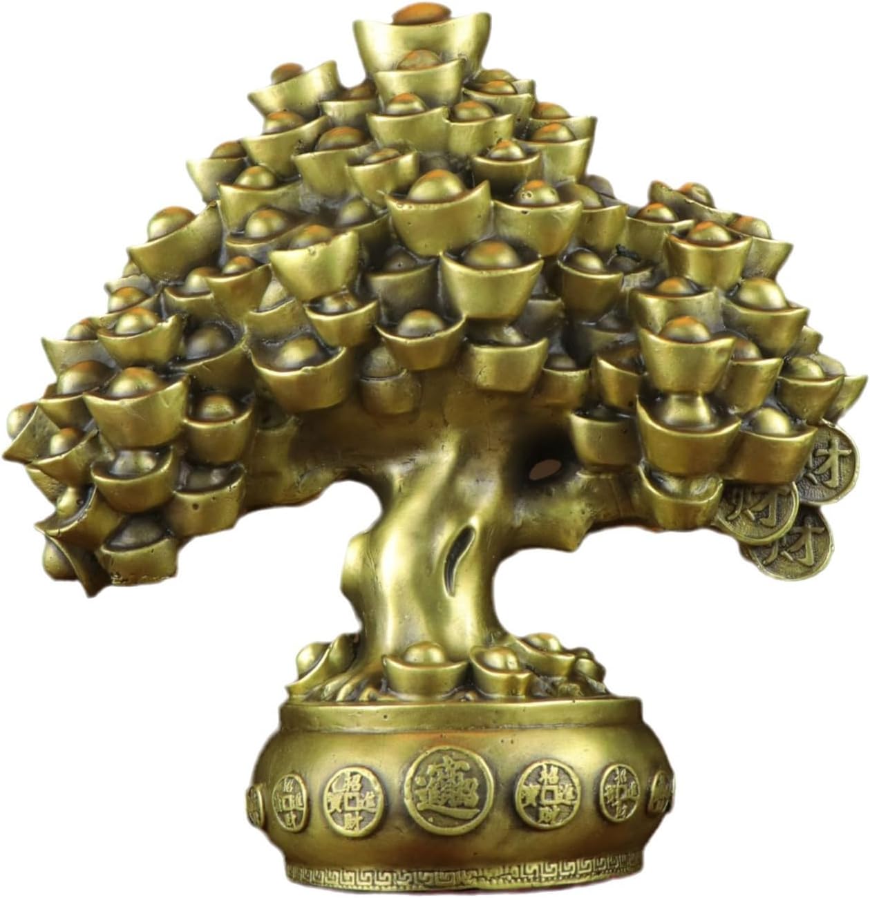 Usoway Copper Wealth Tree Collectible Figurine 1