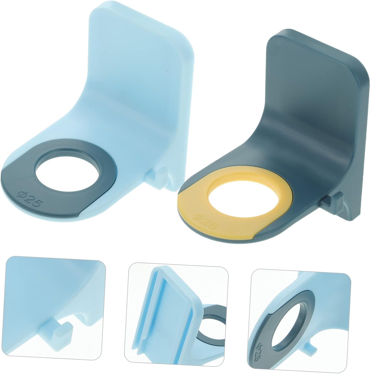 RORPOIR Shower Bottle Holder Sturdy Wall Mount