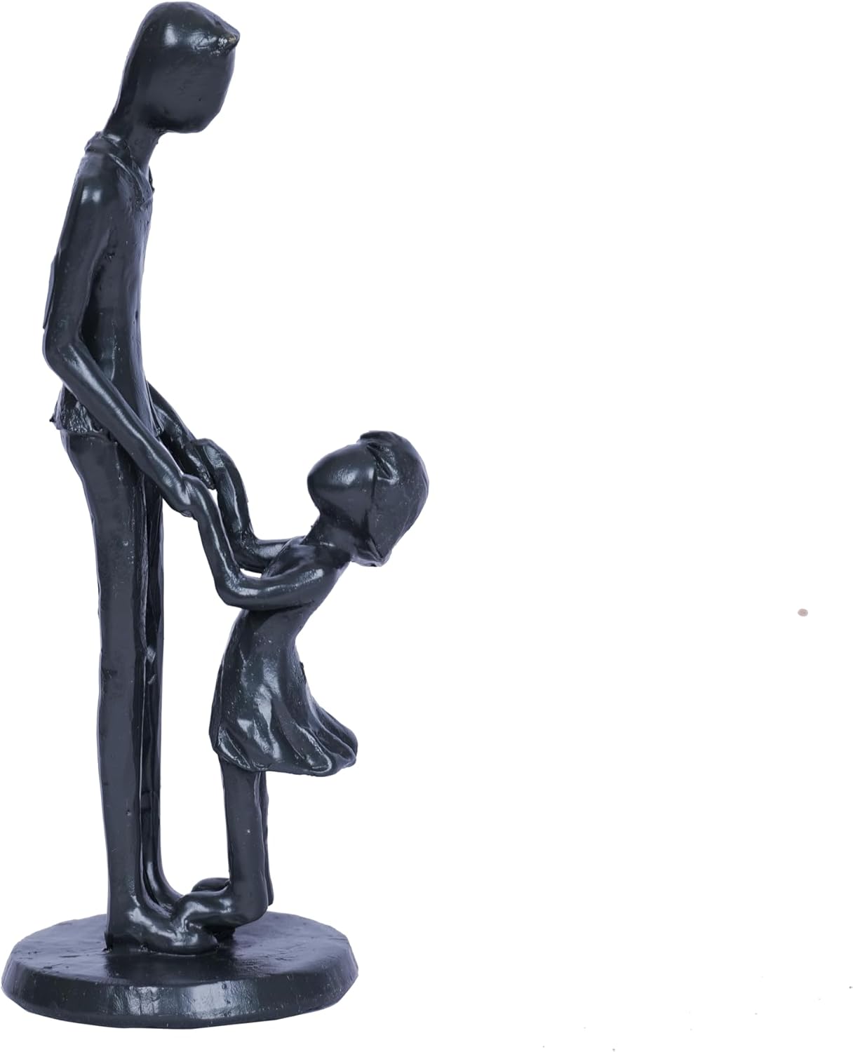 Father Daughter Statue - Heartwarming Love Sculpture