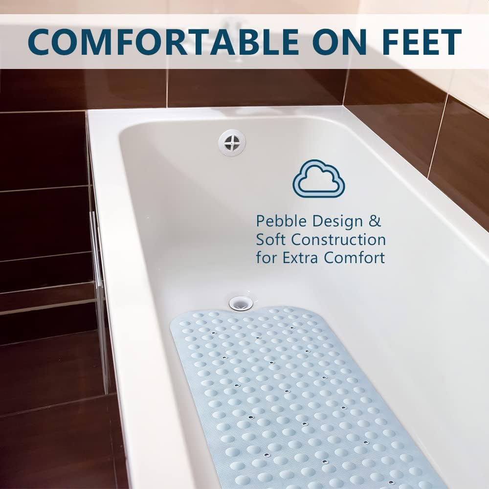 ComfiLife Bath Mat Non Slip Extra Large Machine Washable