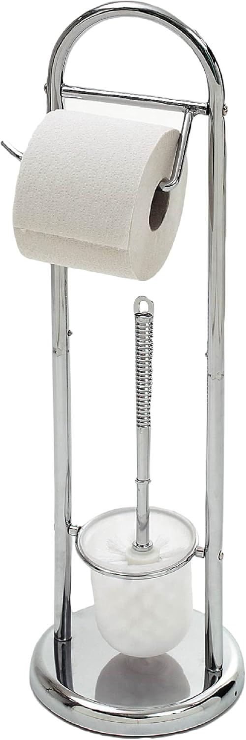 Chrome Brush Toilet-Paper-Holders