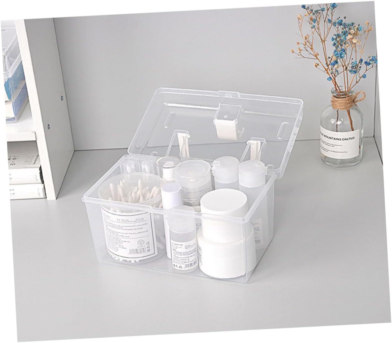 Gatuida Portable Medicine Storage Box Black