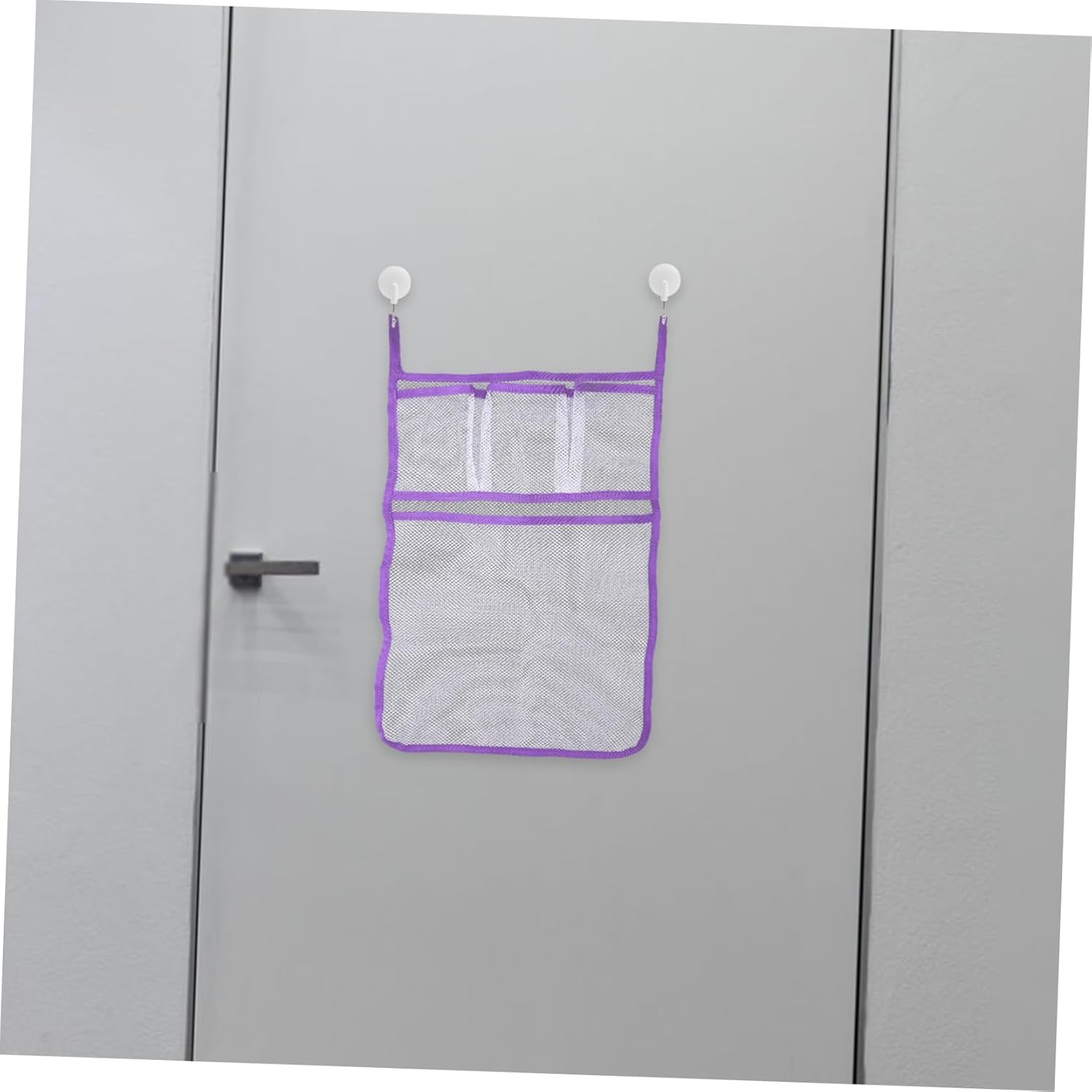Mobestech Hanging Shower Organizer Mesh Bag for Bath Supplies