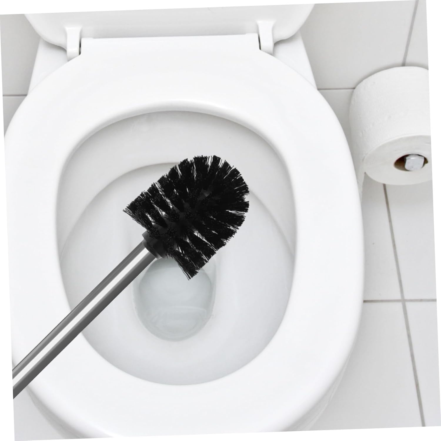 2PCS Toilet Brush Replacement Heads Heavy-Duty Cleaning