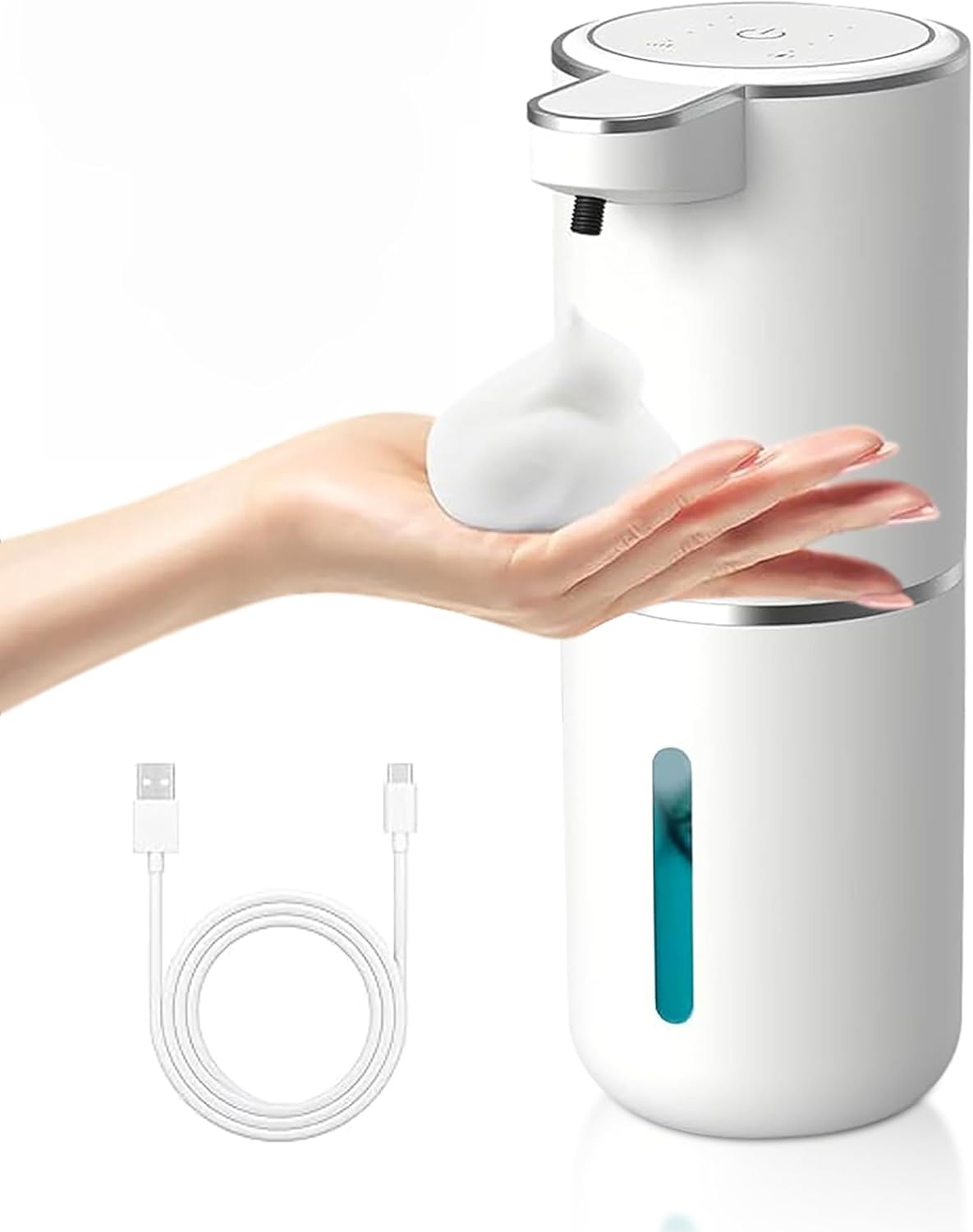 Zevani Touchless Foaming Soap Dispenser with 4 Levels