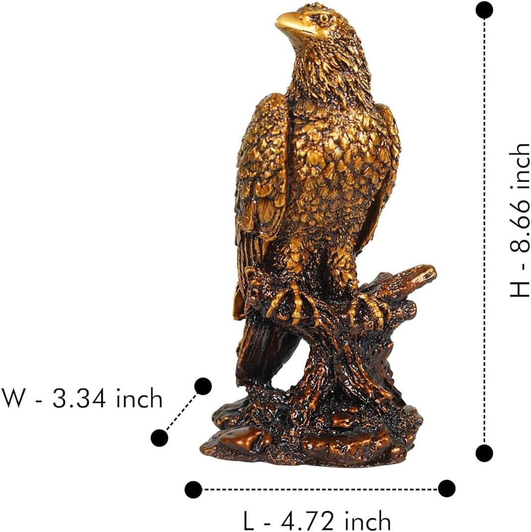 AMEYSON American Pride Bald Eagle Statue Resin