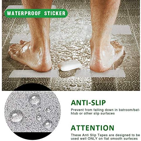 SlipStopper Non-Slip Bathtub Strips 18PCS