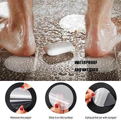 Secopad 36PCS Non-Slip Bathtub Stickers Set