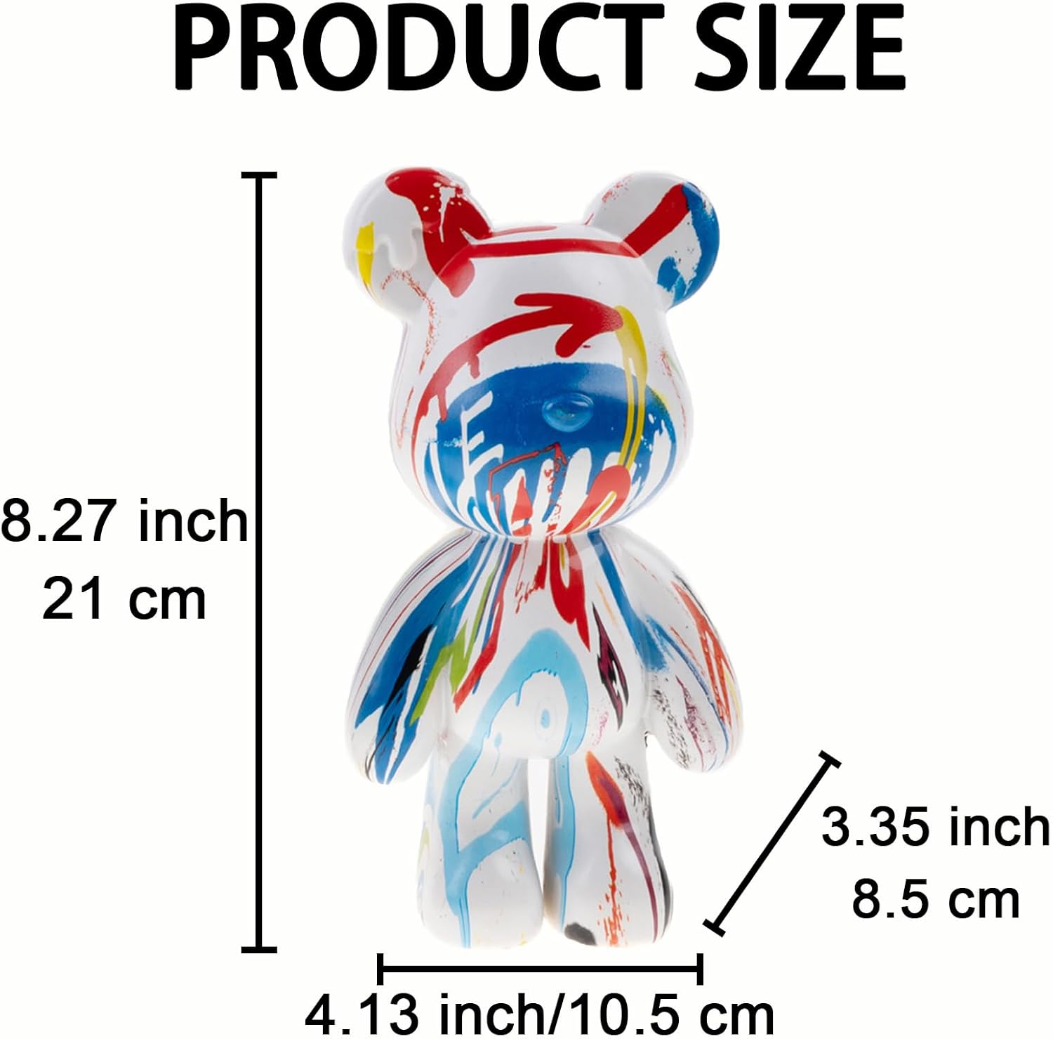 Bear Sculpture Resin Animal Statue for Home Decor