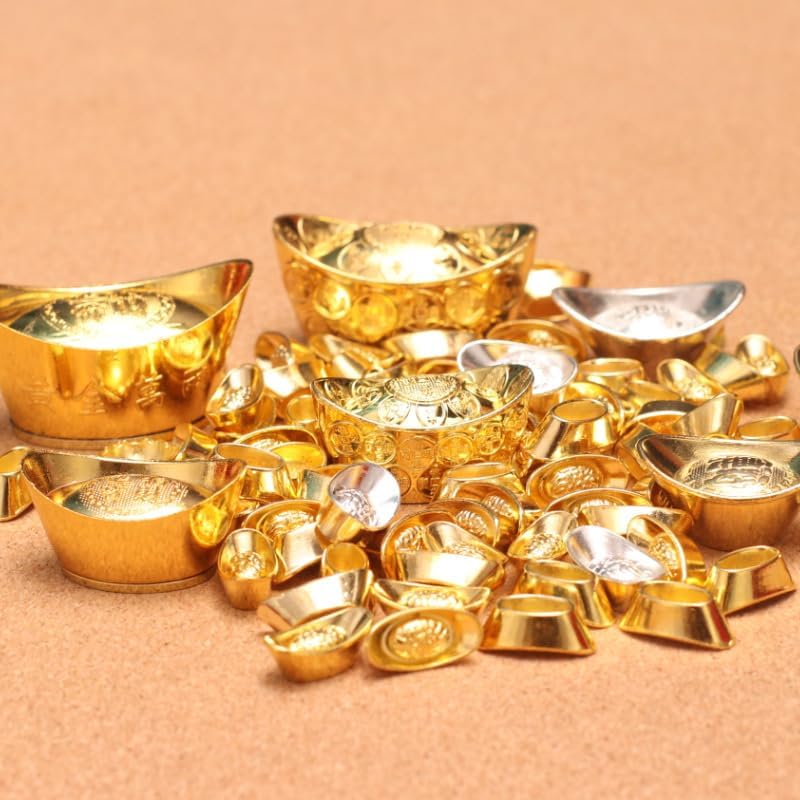 Usoway Alloy Golden Wealth Coin Collectible Figurine