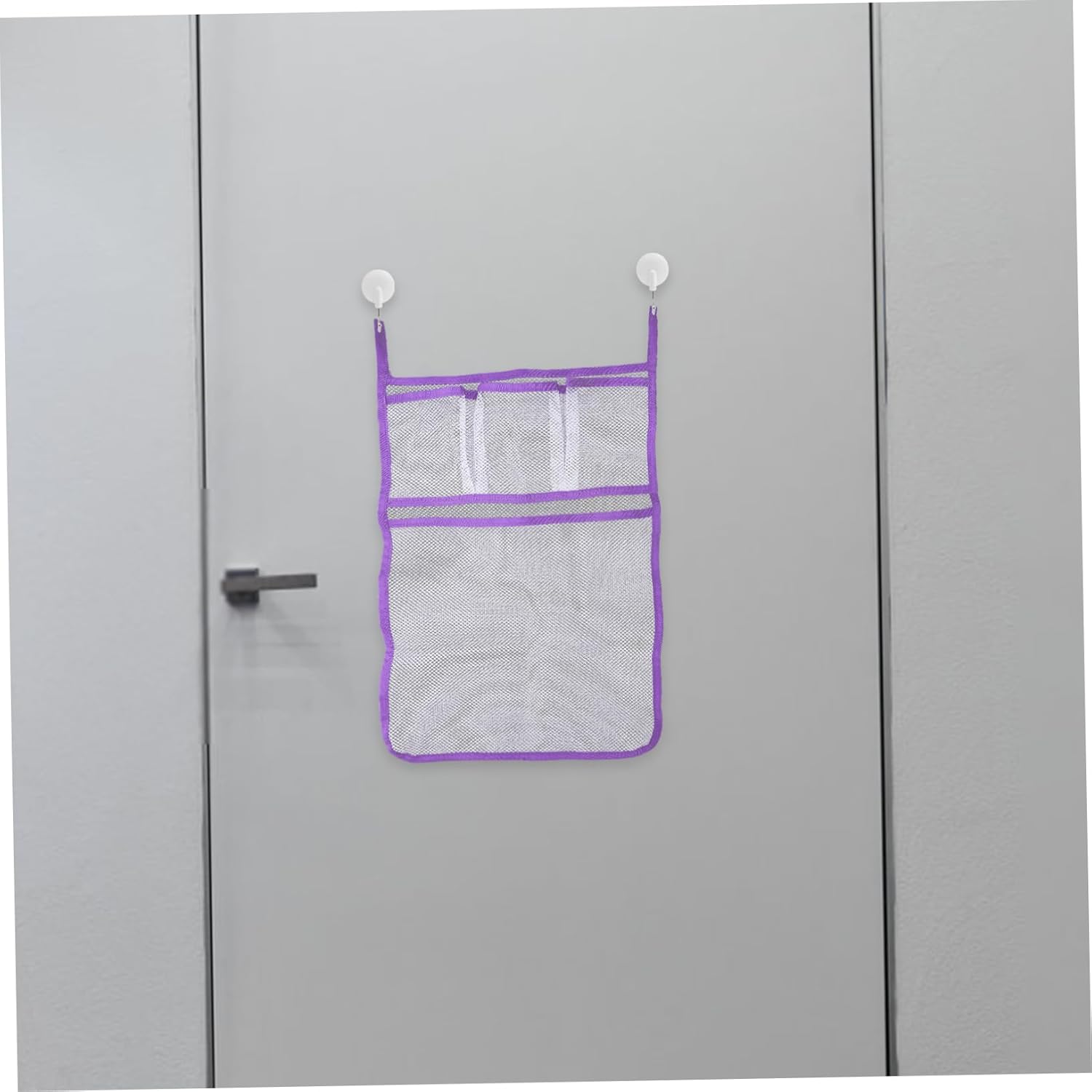 BRIGHTFUFU Bathroom Corner Organizer Mesh Pouch