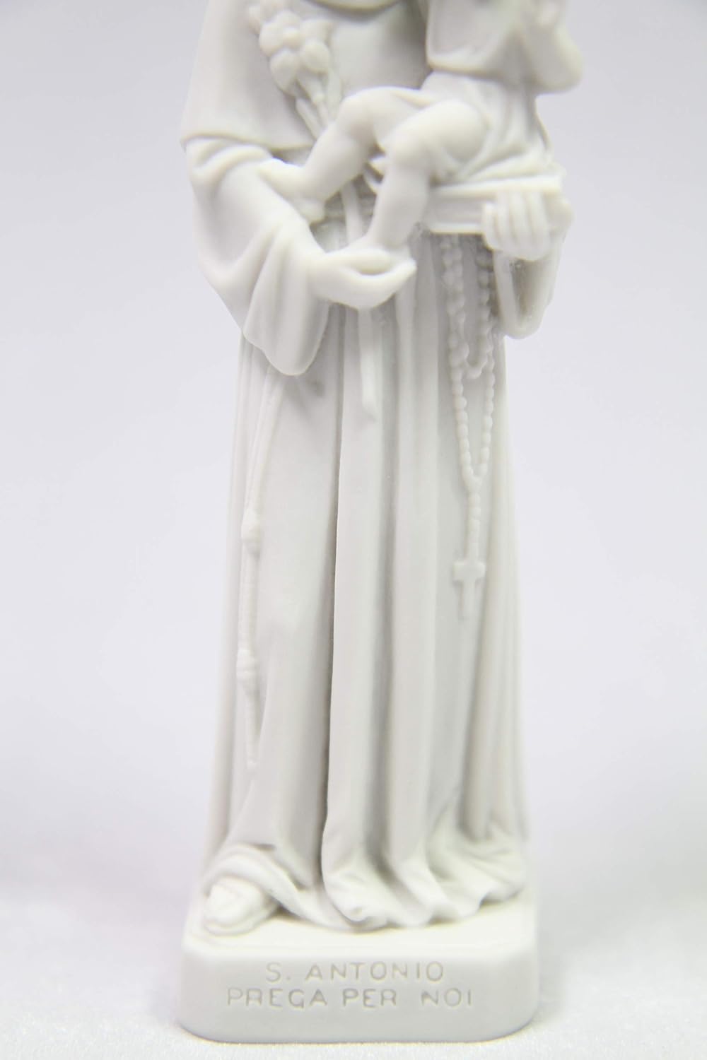 Saint Anthony De Padua 6 White Statue Vittoria Collection