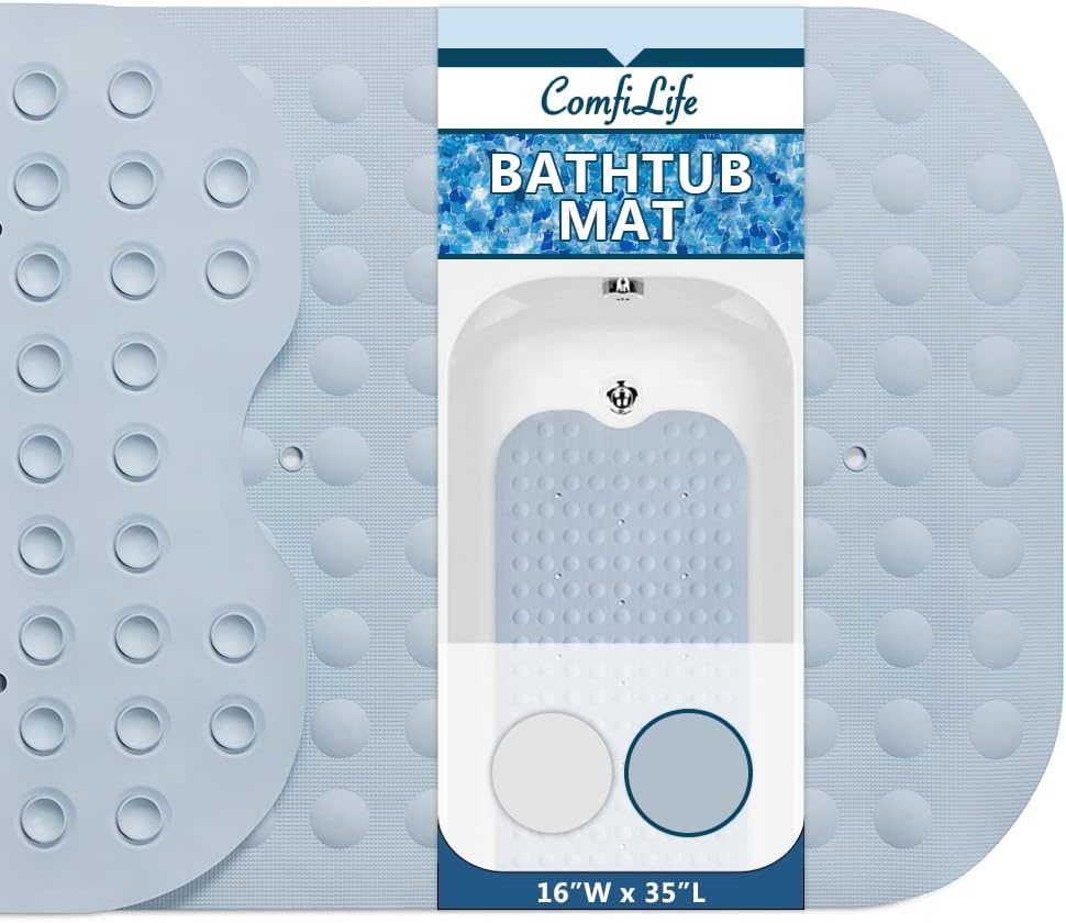 ComfiLife Bath Mat Non Slip Extra Large Machine Washable
