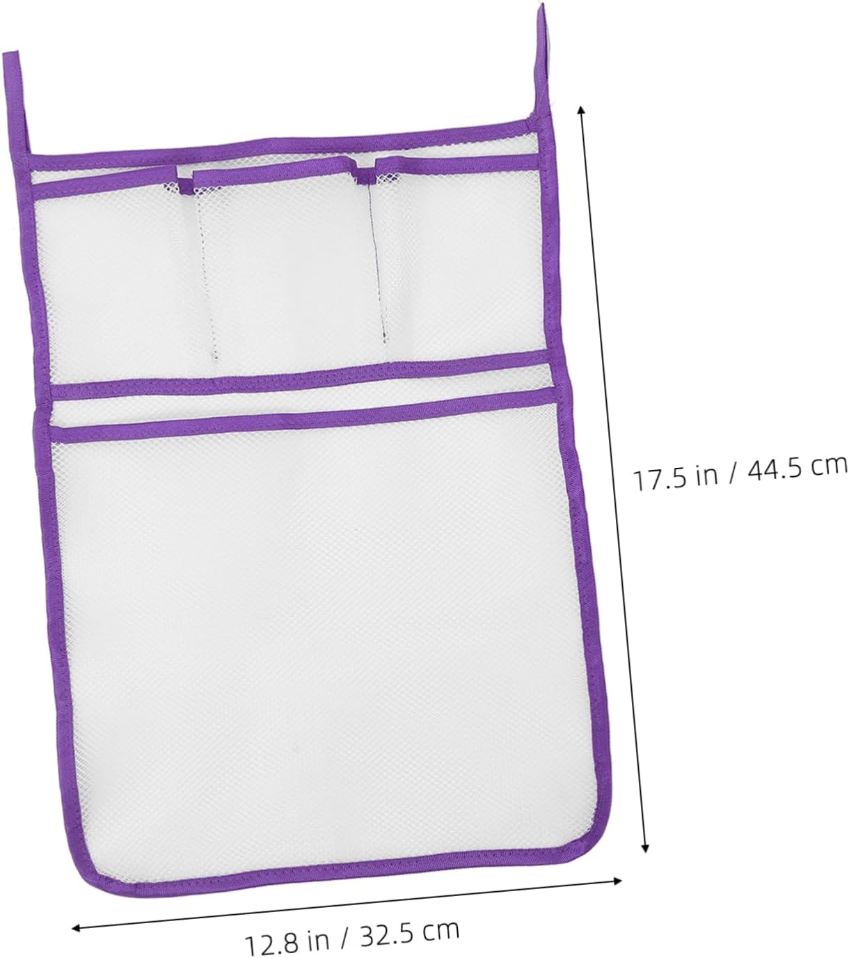 BRIGHTFUFU Bathroom Corner Organizer Mesh Pouch