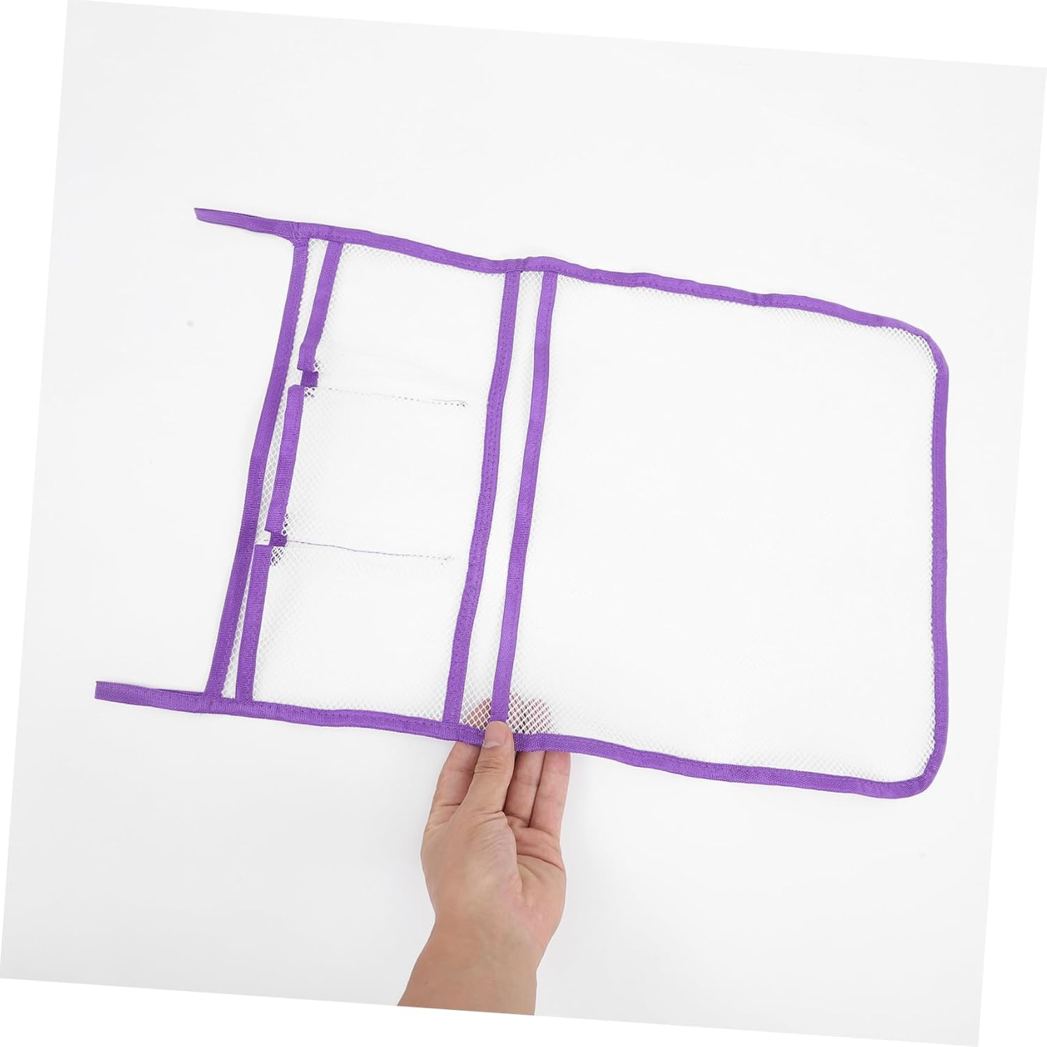 Hoement Bathroom Travel Organizer Hanging Pockets Mesh Storage Bag
