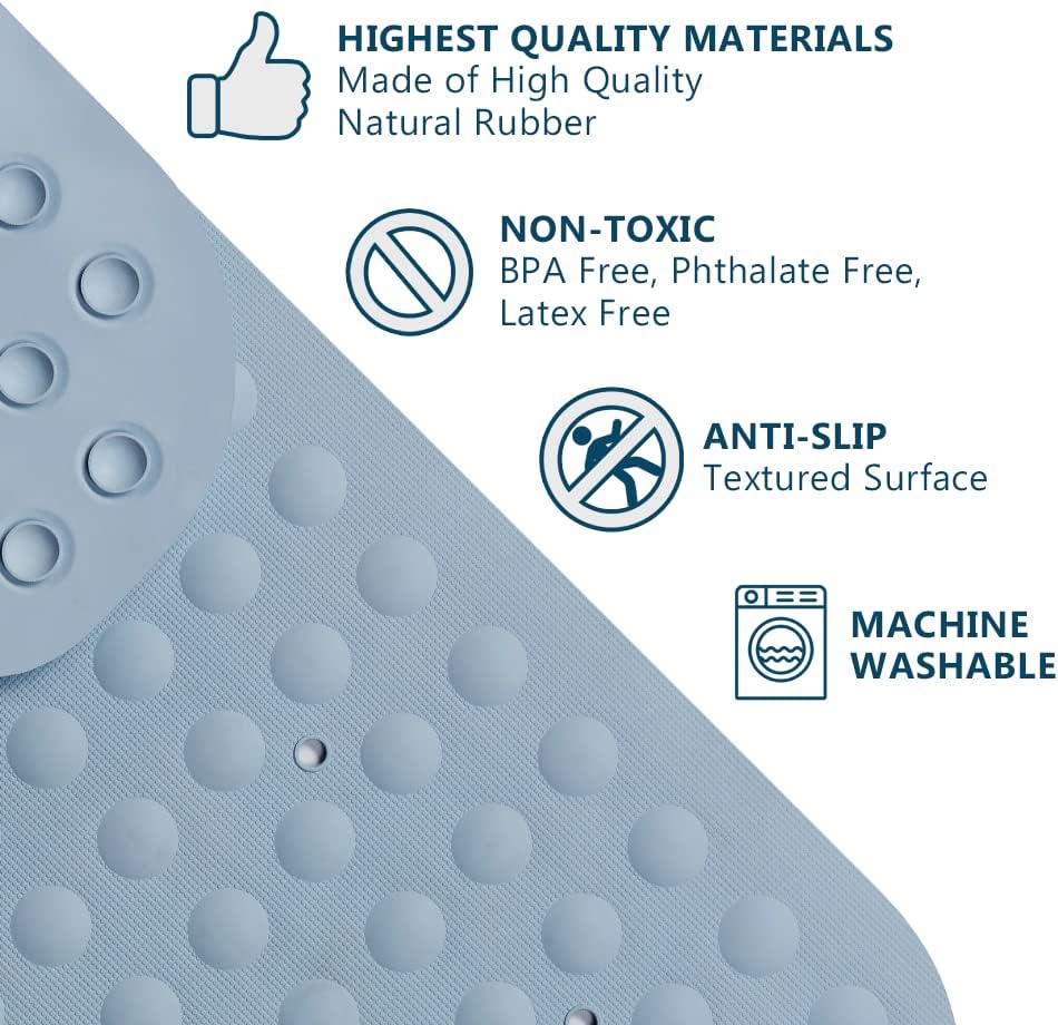 ComfiLife Bath Mat Non Slip Extra Large Machine Washable
