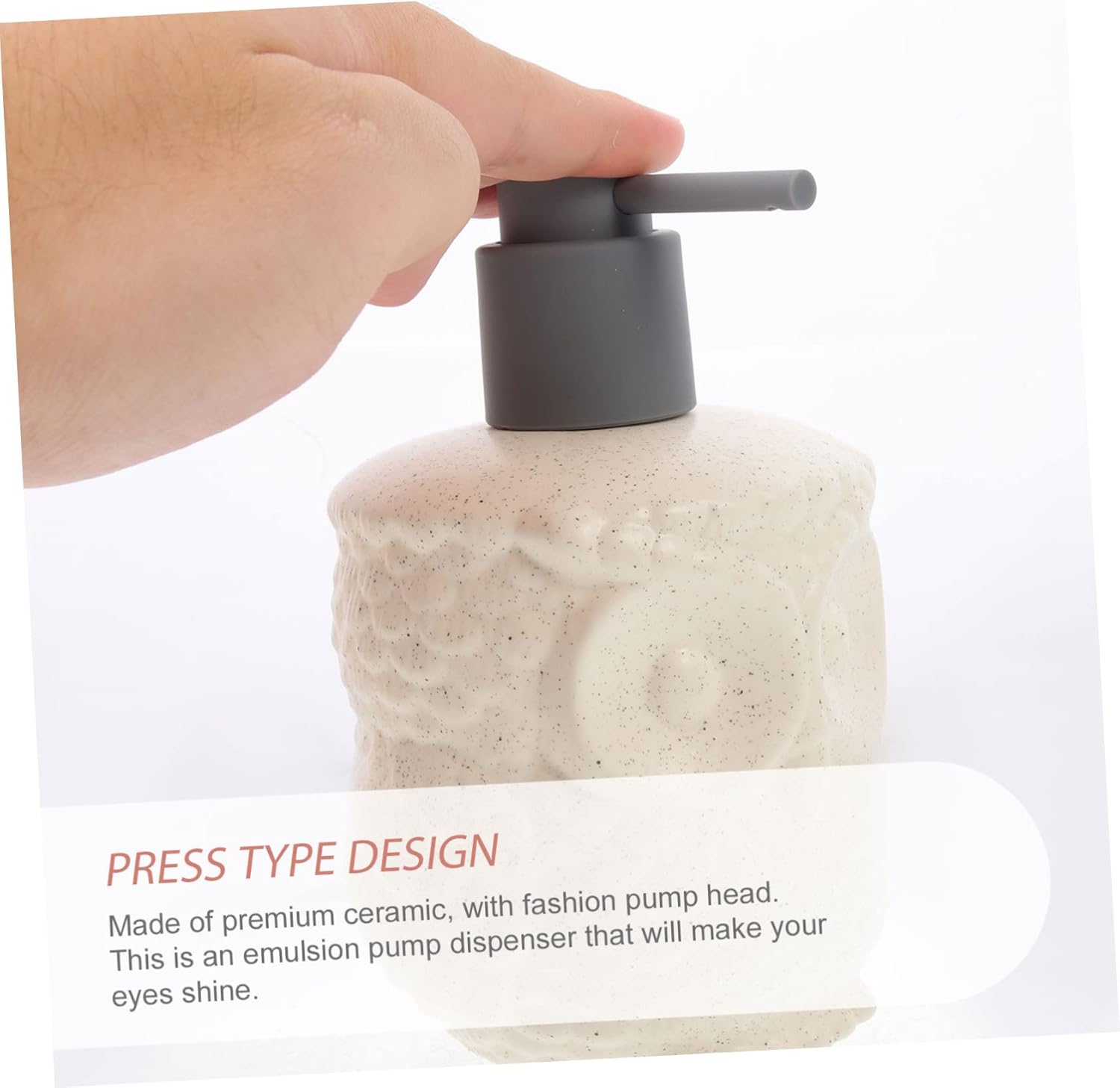 Cartoon Owl Style Pump Soap Dispenser
