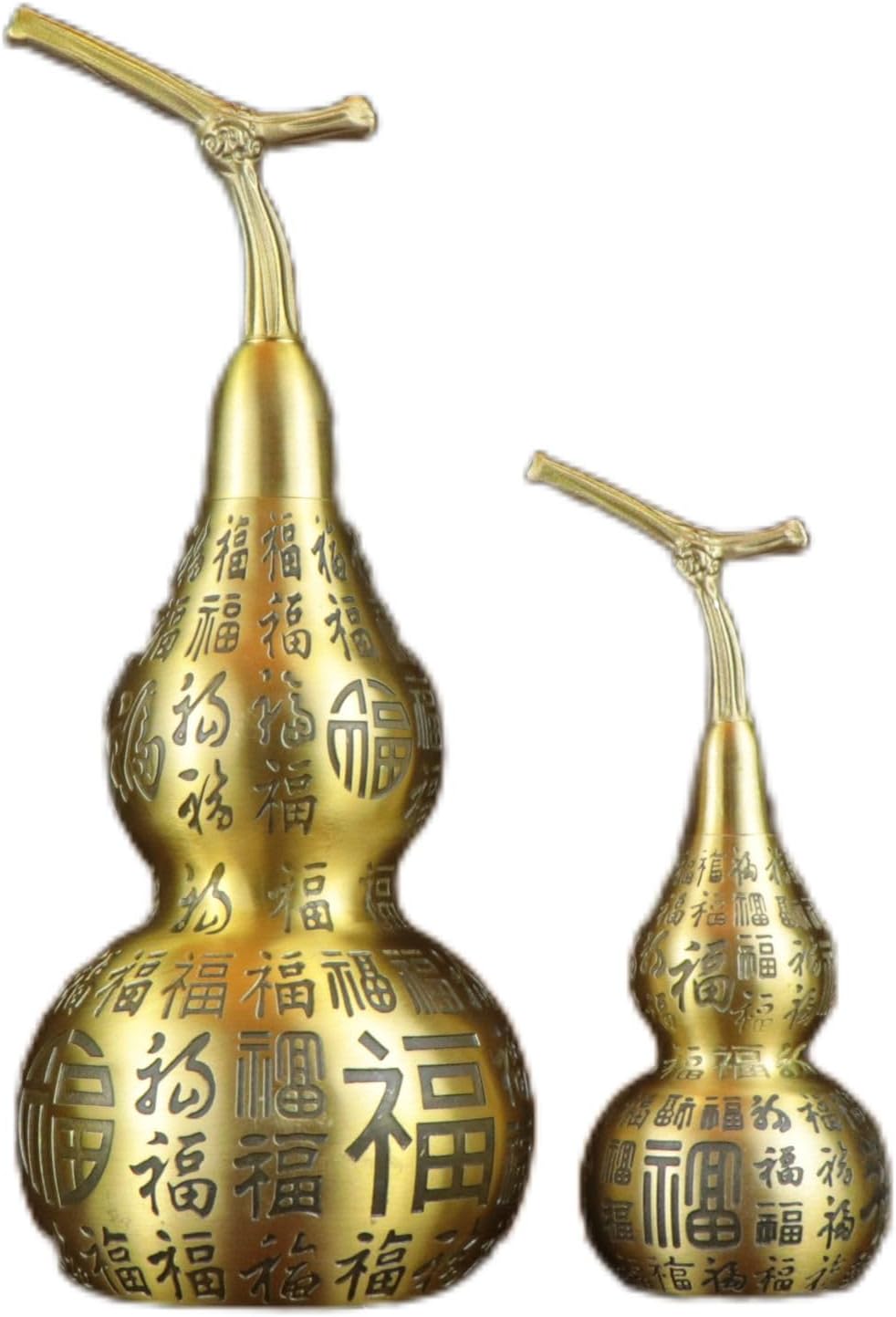 Usoway Yellow Brass Fenghuo Wall Deco Statue 15cm