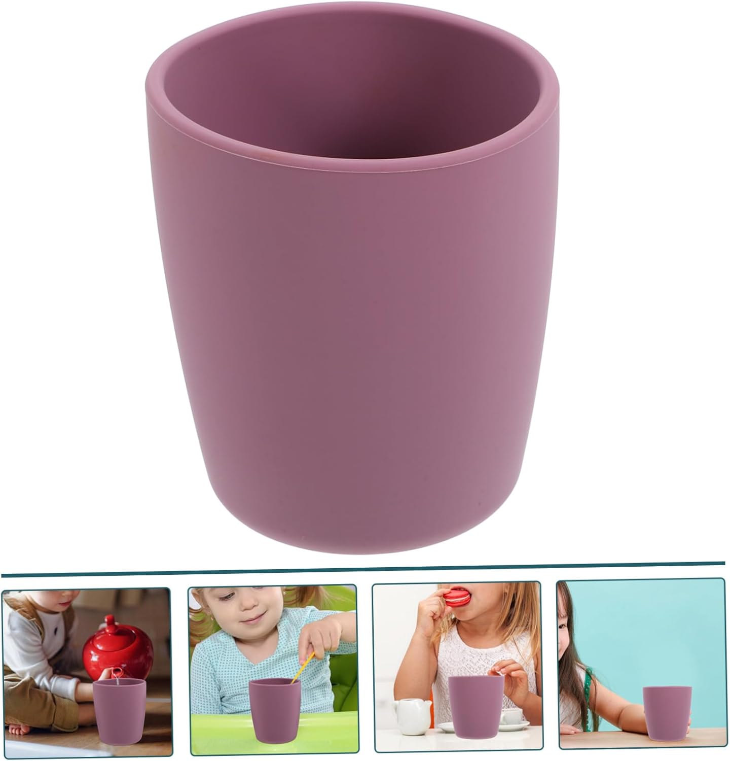 STOBAZA Silicone Straight Training Cup for Kids and Adults
