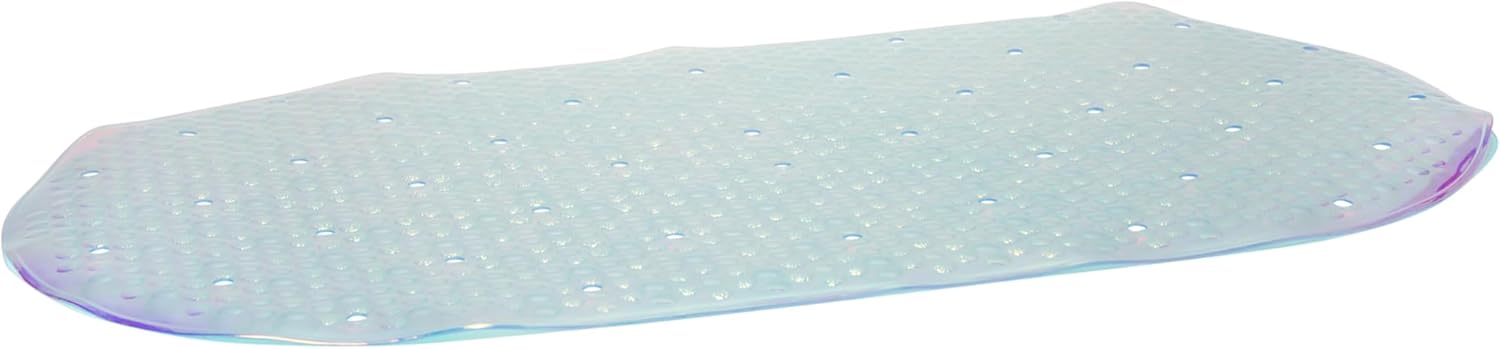 Bath Bliss Eco-Friendly Shower Mat with Suction Cup and Drain Holes
