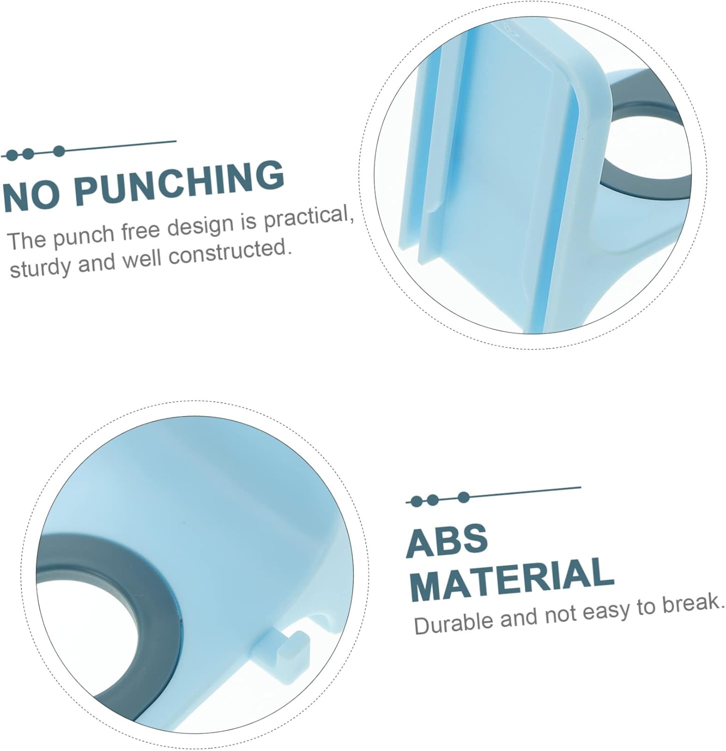Unomor Wall Mount Shampoo Gel Holder Organizer