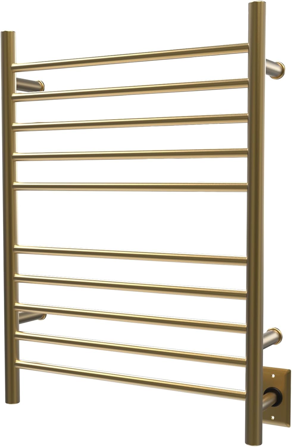 Amba RWH-SSB Satin Brass Towel Warmer 10 Bar Combo