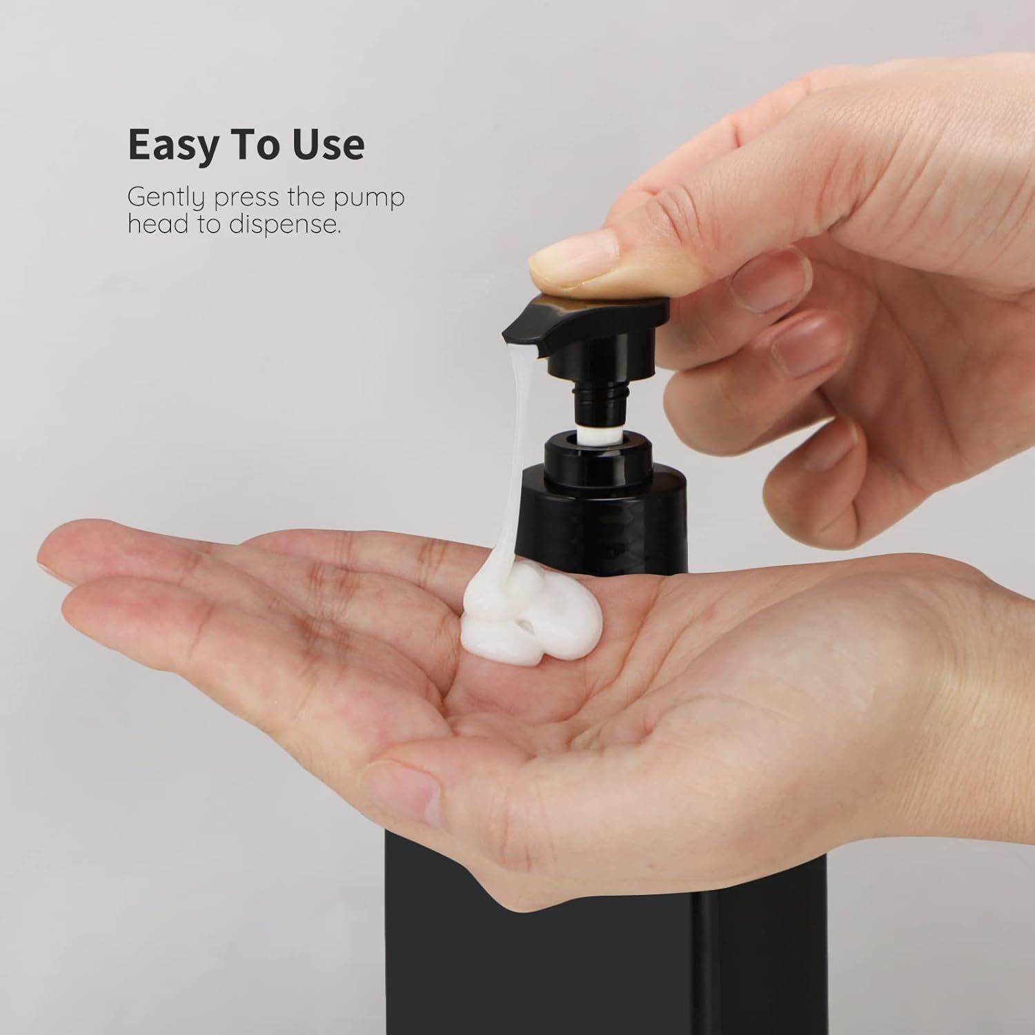 Segbeauty 4 Pack Lotion Dispensers with Labels 1