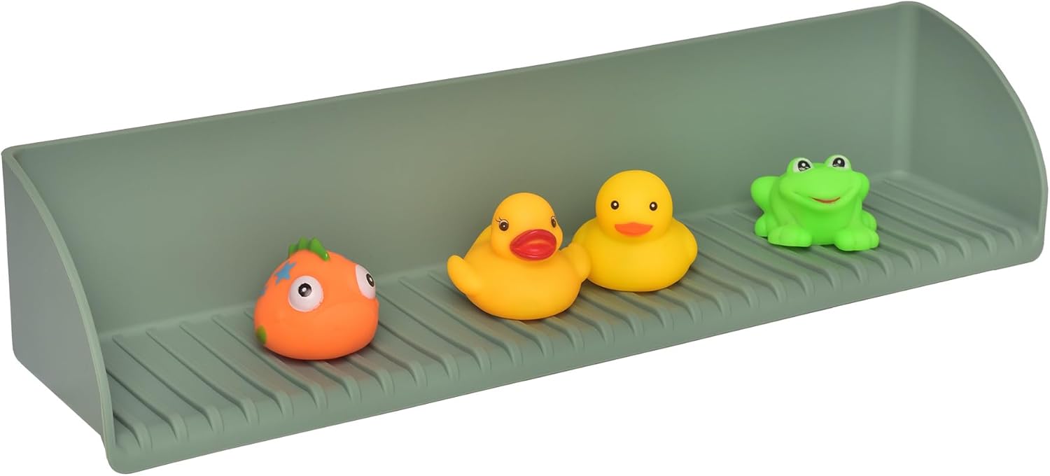 DNC Silicone Bath Splash Guard 2 Pack for Kids and Babies