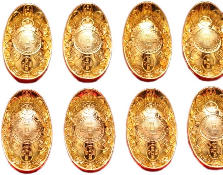 Usoway Alloy Golden Wealth Coin Collectible Figurine