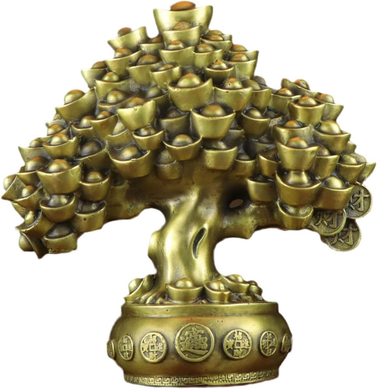 Usoway Copper Wealth Tree Collectible Figurine 1