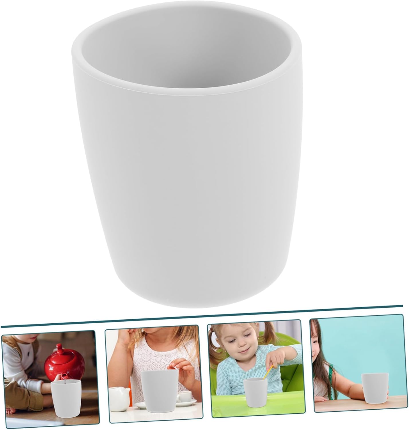 Mobestech Anti-Drop Silicone Bathroom Cup for Easy Cleaning and Independent Drinking