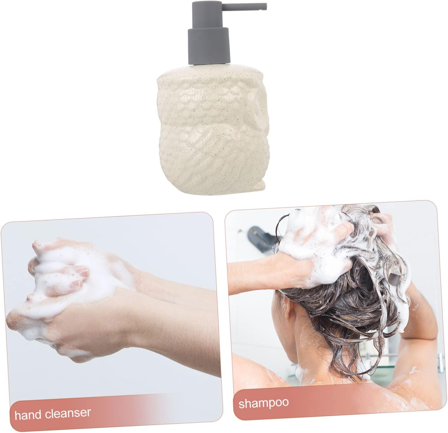 Cartoon Owl Style Pump Soap Dispenser