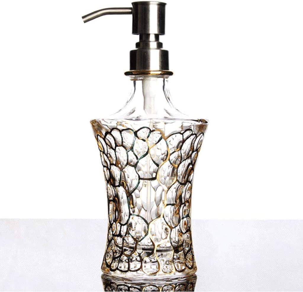Elegant Countertop Soap Dispenser - Gold