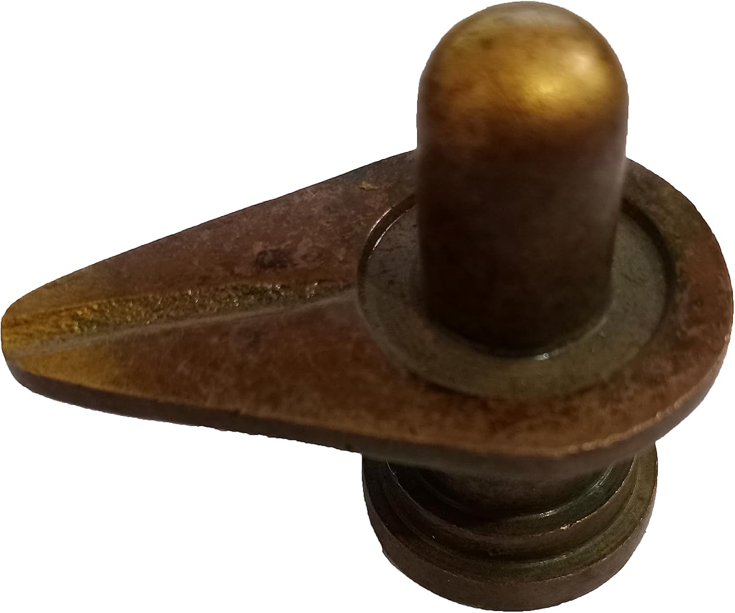 PARIJAT HANDICRAFT Mini Brass Shivling for Puja
