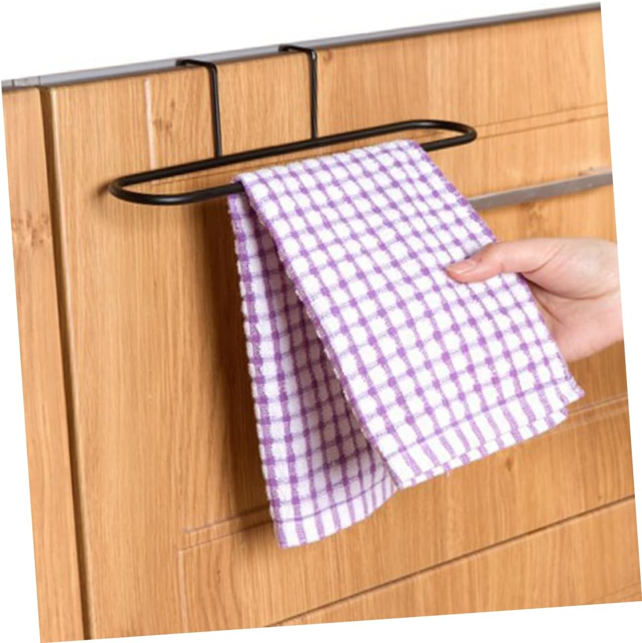 HOLIDYOYO 2pcs Space Saving Towel Rack Organizer