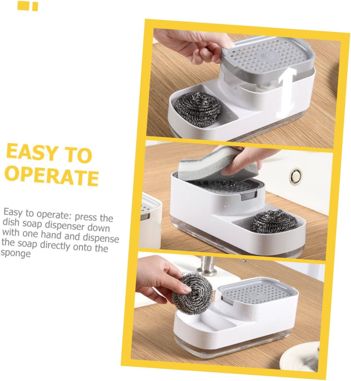 RORPOIR Unbreakable Foam Soap Dispenser