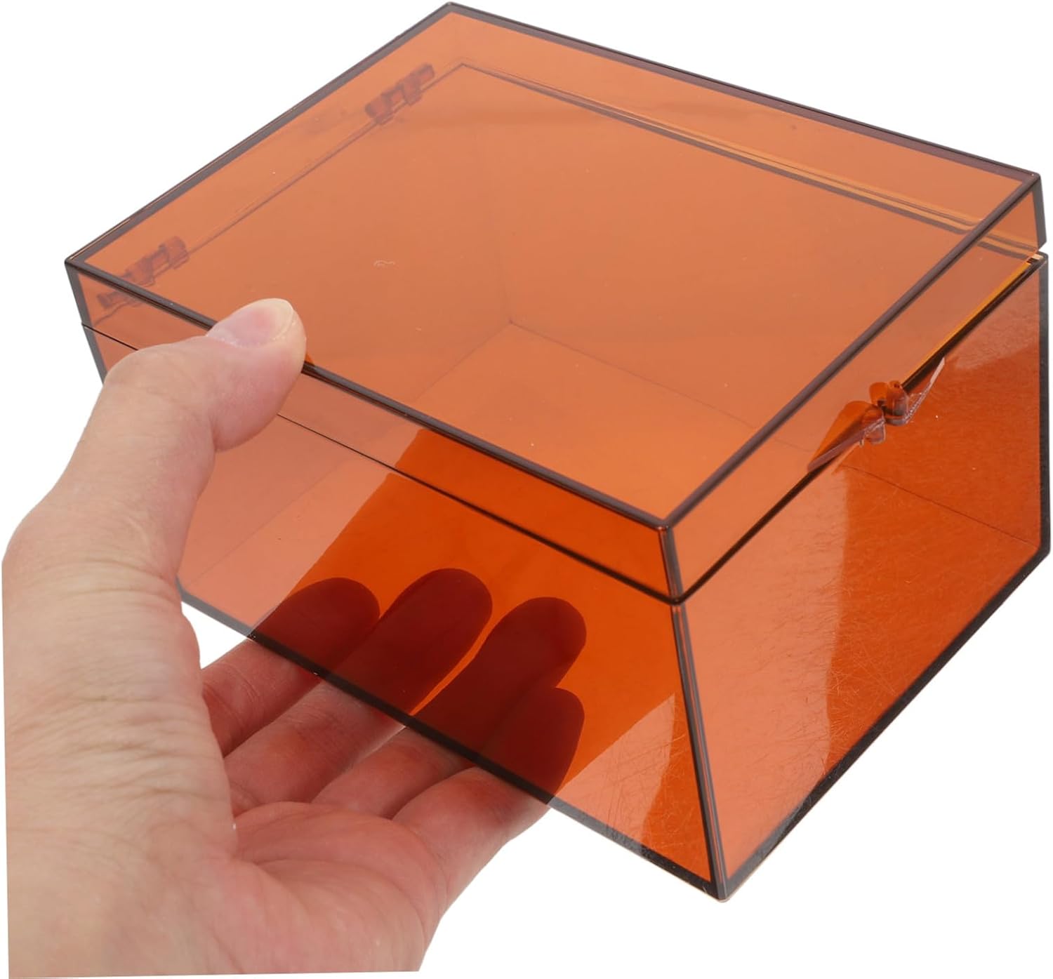 Anneome Medicine Box with Lid Large Acrylic Storage Organizer