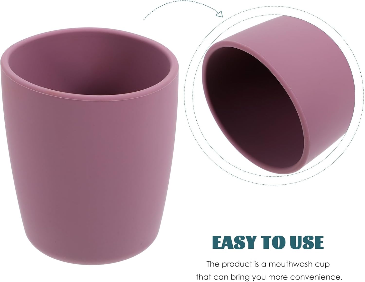 FONDOTIN Silicone Leakproof Cup for Bathroom Training